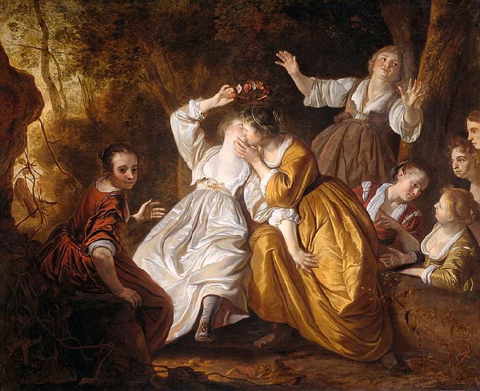 Jacob van Loo Amarillis crowning Mirtillo